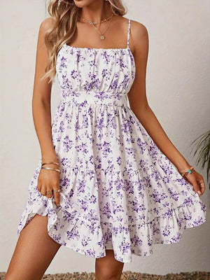 Sommerliches Kleid mit Blumenmuster