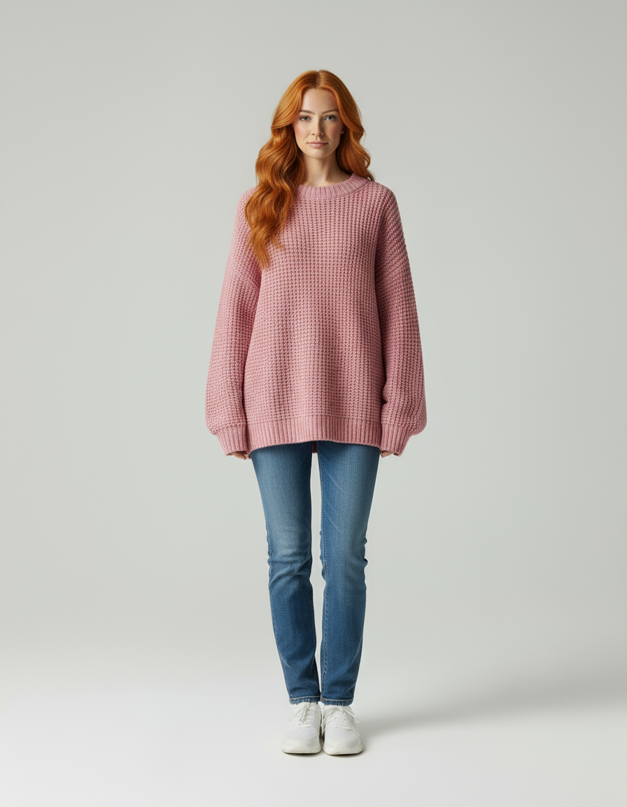 Beatrix Zeitlose Oversize Strickpullover