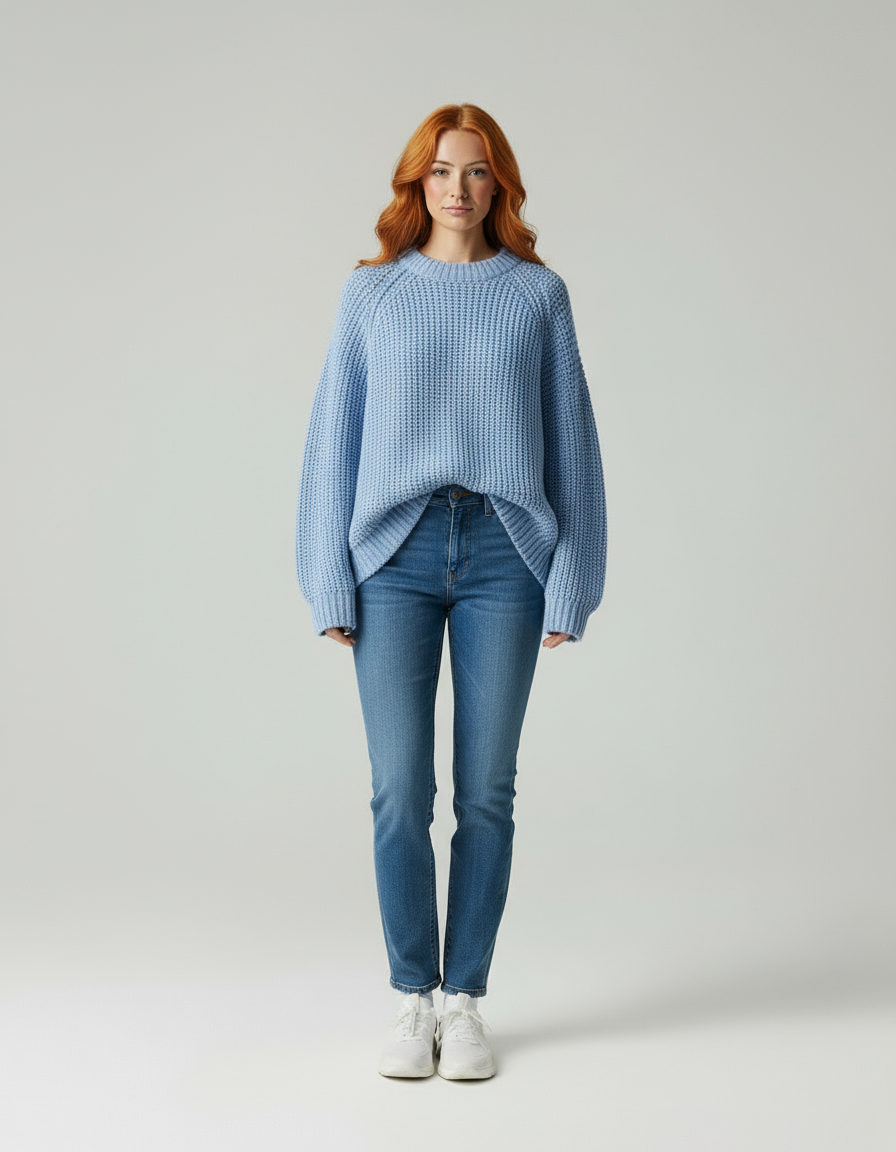 Beatrix Zeitlose Oversize Strickpullover