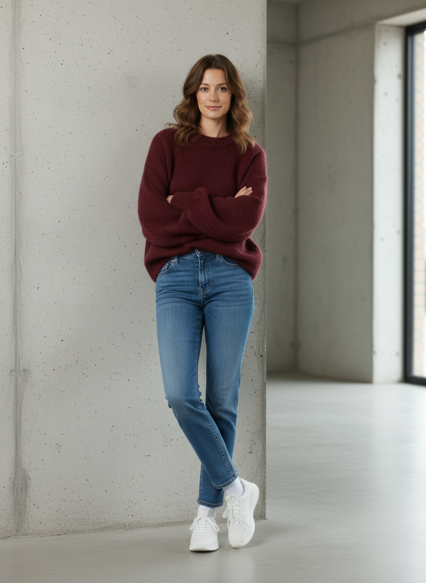 Oversized Pullover Dinah | Zeitlose Eleganz