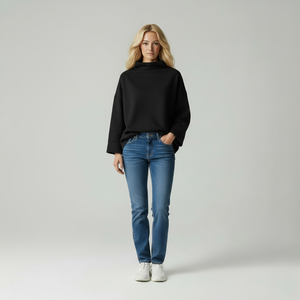 Czarina Zeitloser Damen Rollkragenpullover