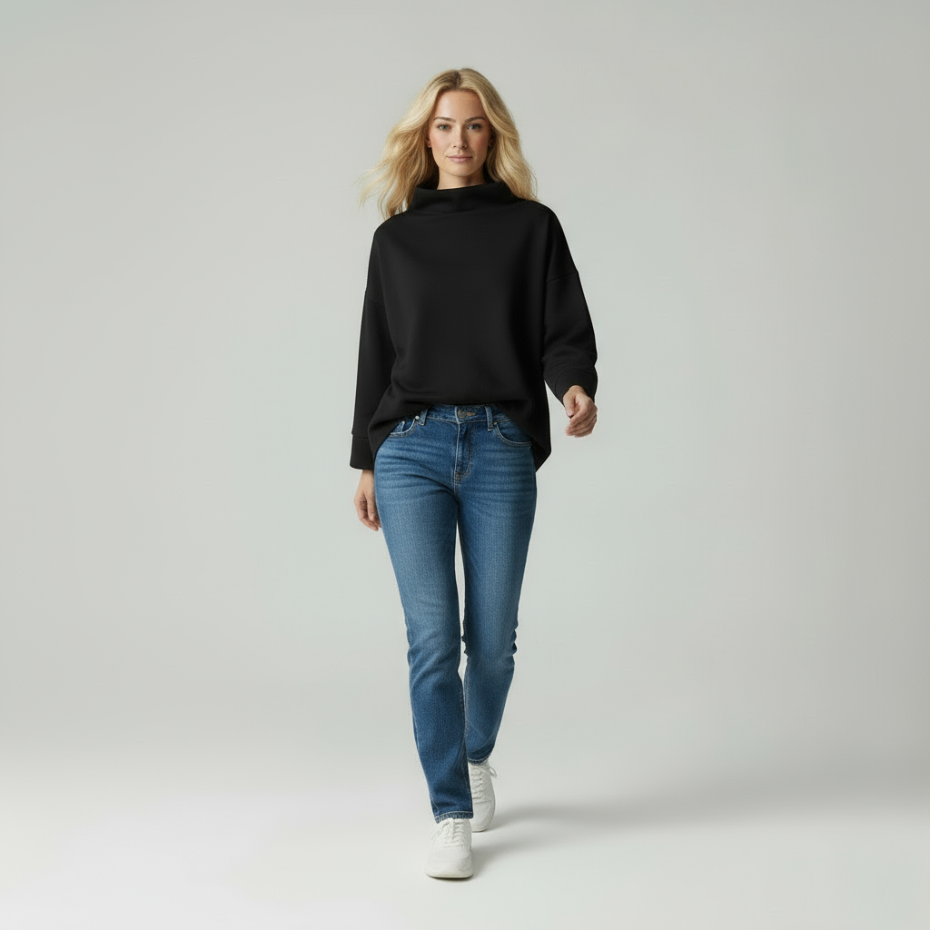 Czarina Zeitloser Damen Rollkragenpullover