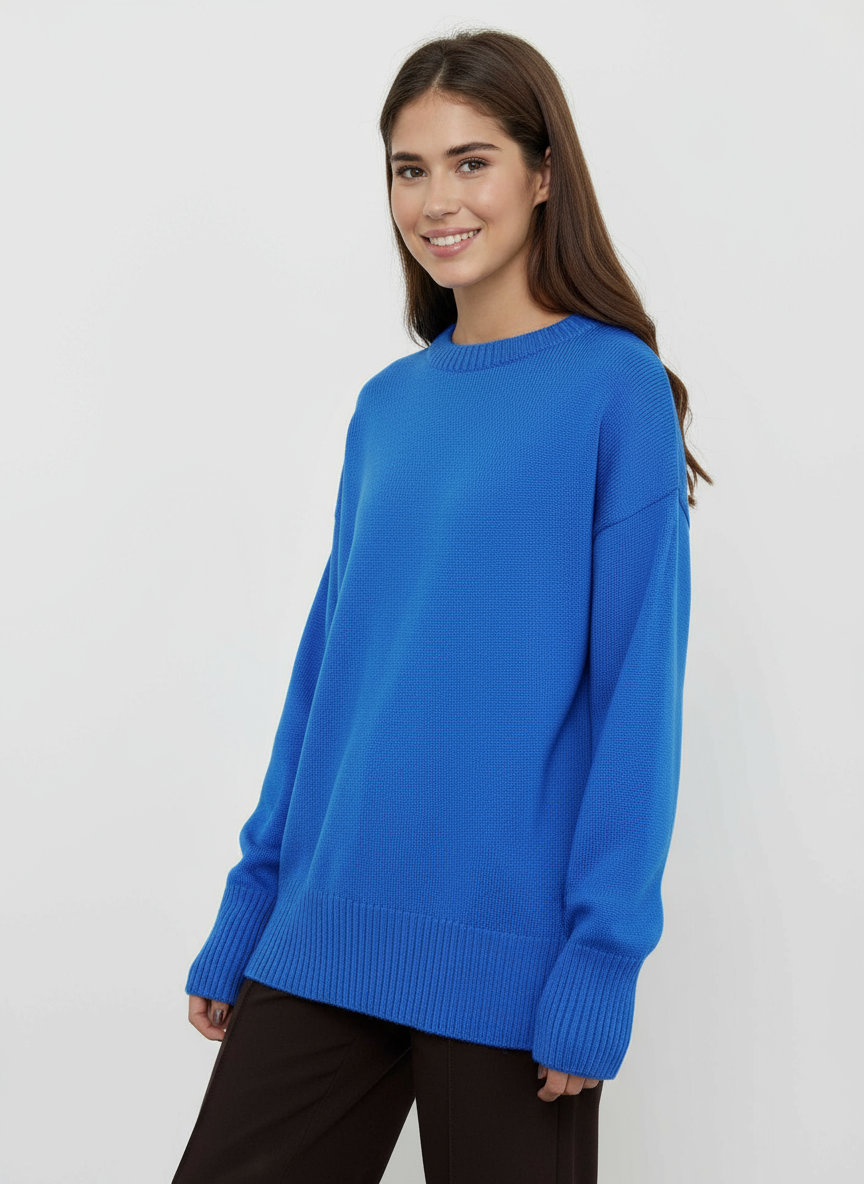 Hanelle Minimalistisches Strickpullover