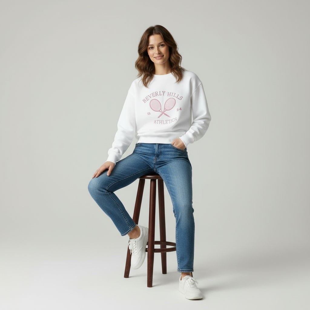 Philothea Besticktes Sweatshirt Zeitlose Qualität