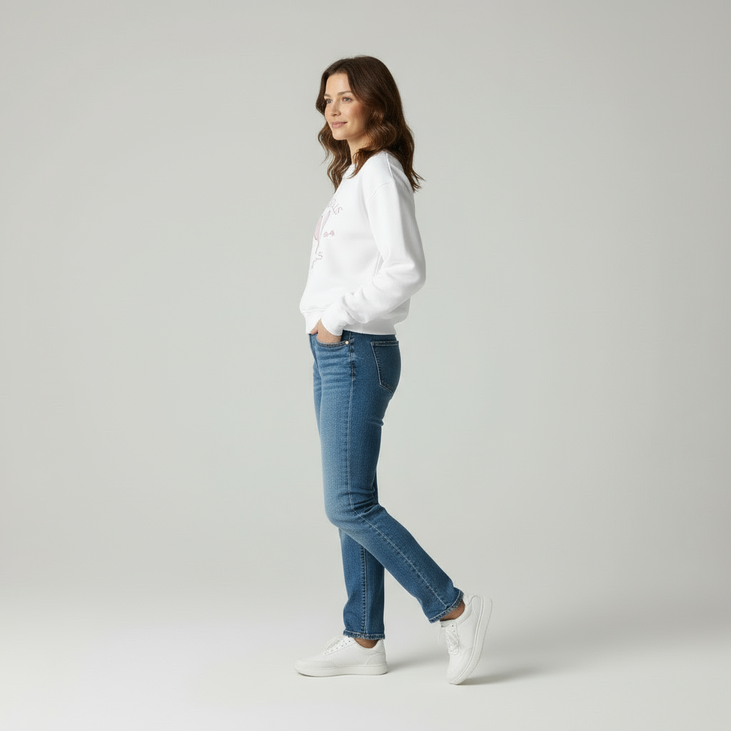 Philothea Besticktes Sweatshirt Zeitlose Qualität