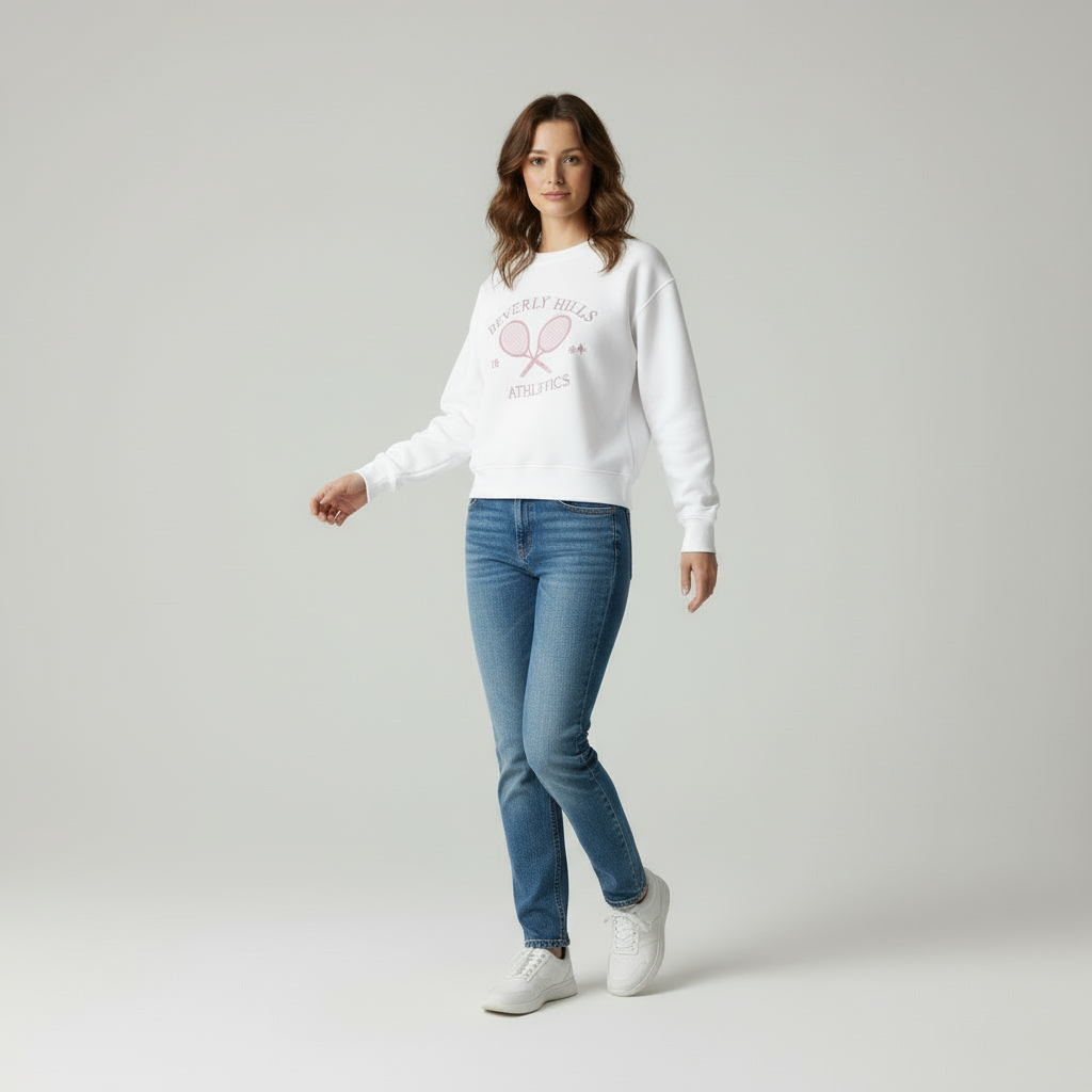 Philothea Besticktes Sweatshirt Zeitlose Qualität