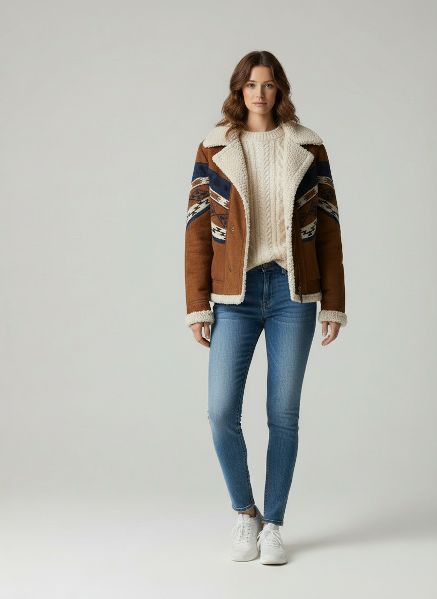 Daisy Timeless Shearling Jacke