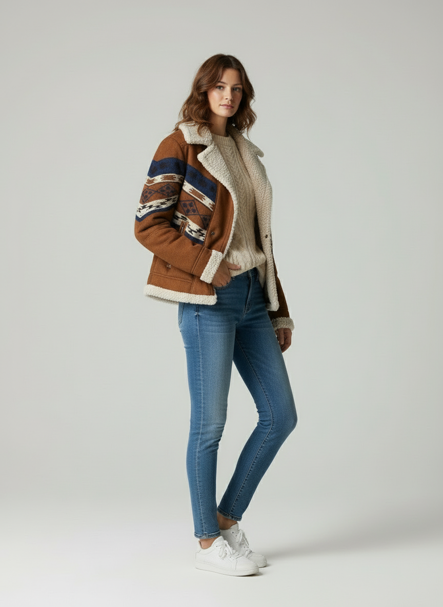 Daisy Timeless Shearling Jacke