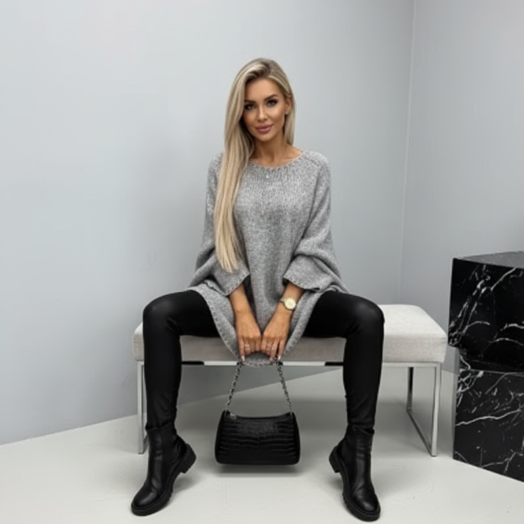 Maria Zeitloser Oversized Strickpullover