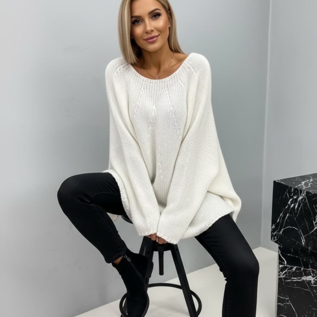 Maria Zeitloser Oversized Strickpullover