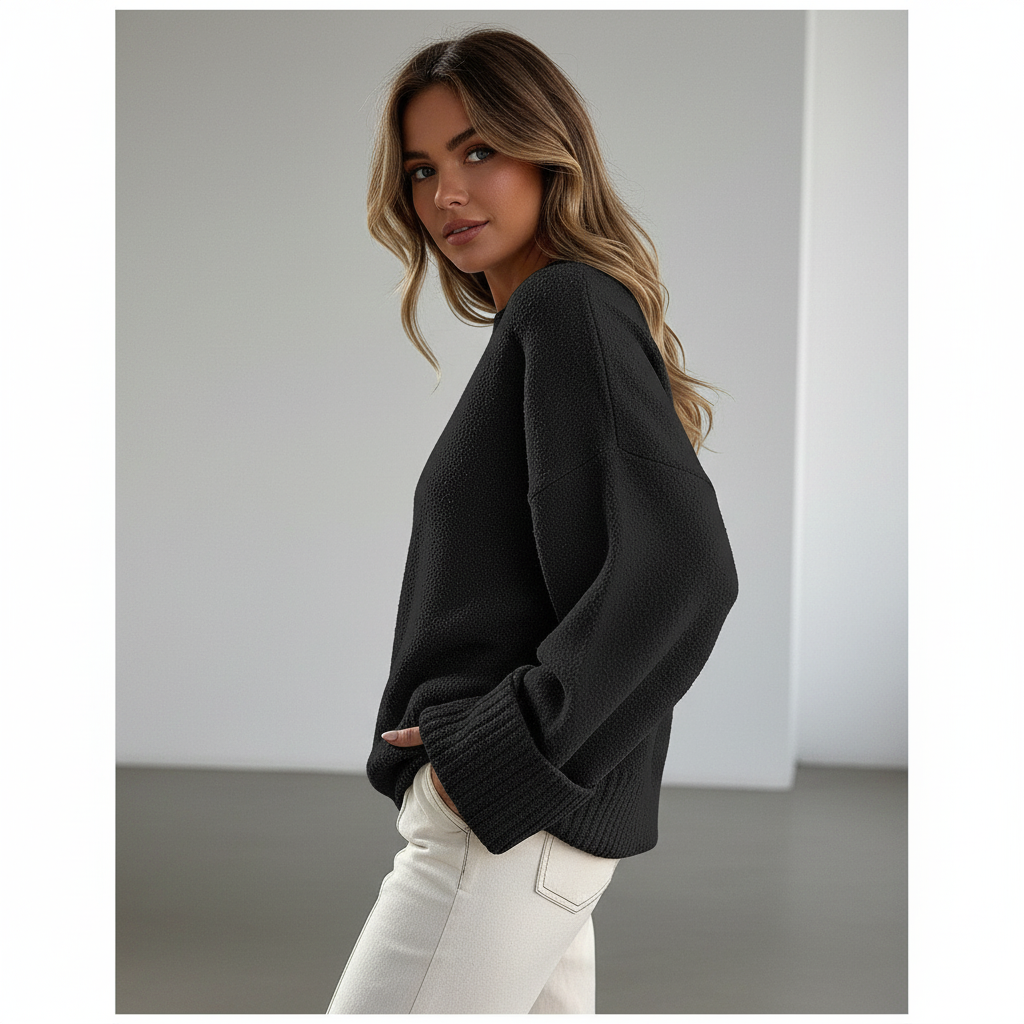 Yasmin Zeitloser Oversize Strickpullover