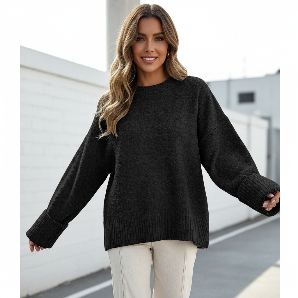 Yasmin Zeitloser Oversize Strickpullover