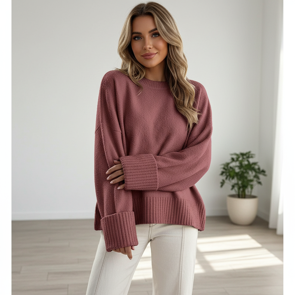 Yasmin Zeitloser Oversize Strickpullover