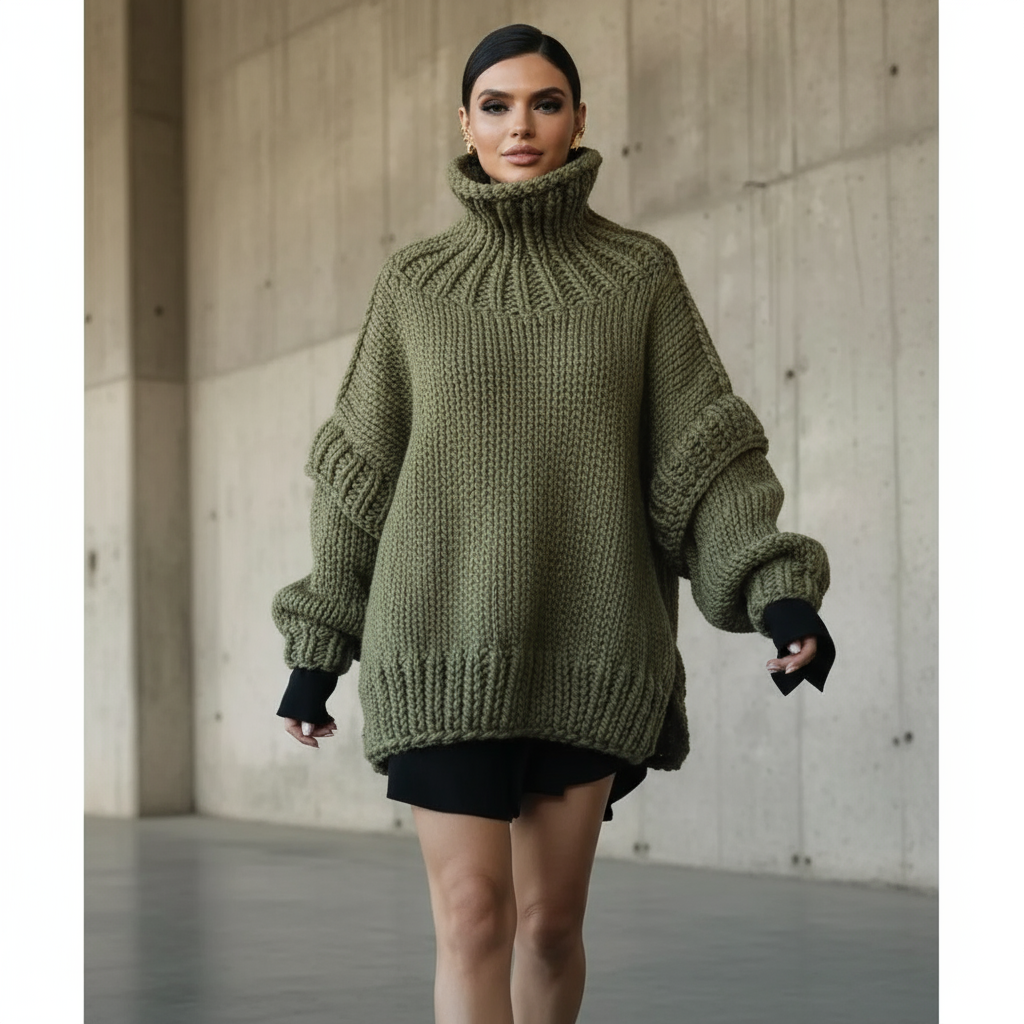 Olivia Zeitlose Oversize Strickpullover