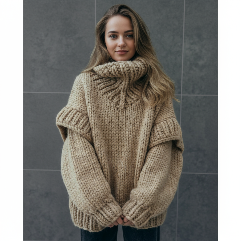 Olivia Zeitlose Oversize Strickpullover