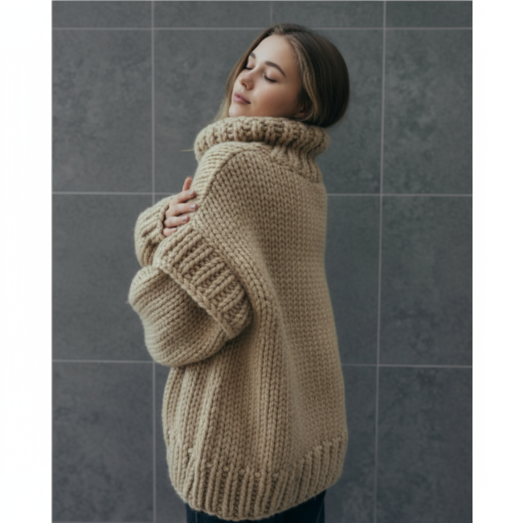 Olivia Zeitlose Oversize Strickpullover