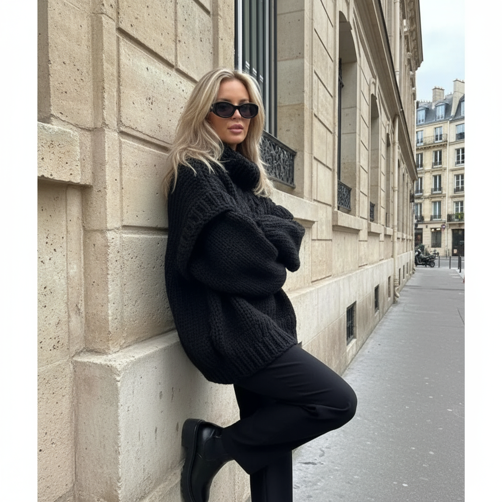 Olivia Zeitlose Oversize Strickpullover