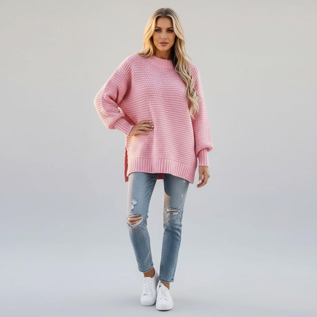 Cheska Zeitloser Grobstrickpullover