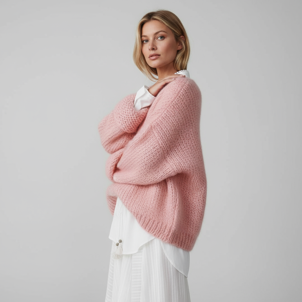 Lovisa Zeitloser Herbstpullover aus Hochwertigem Strick