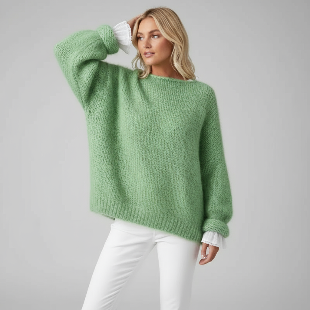 Lovisa Zeitloser Herbstpullover aus Hochwertigem Strick