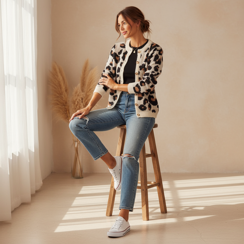 Philomena Leo-Strickjacke | Zeitlose Qualität