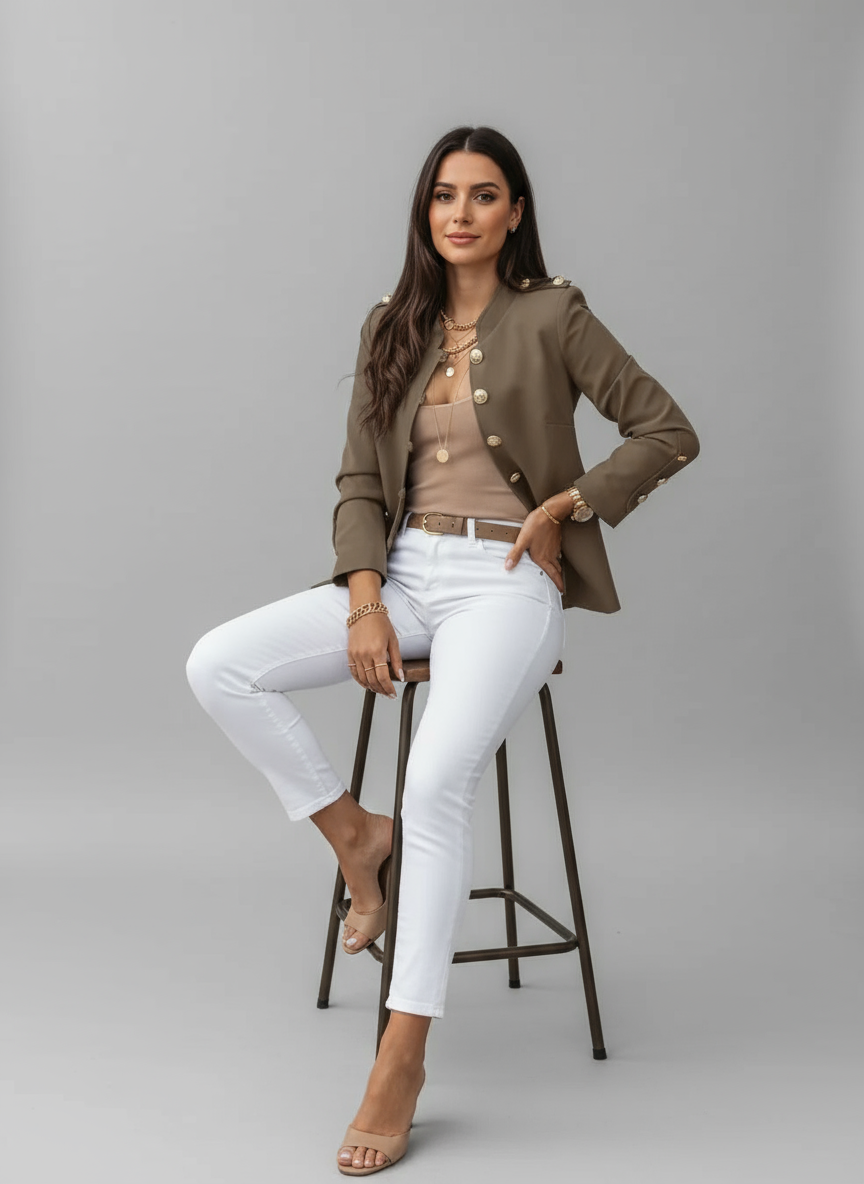 Amara Zeitloser Strukturierter Blazer