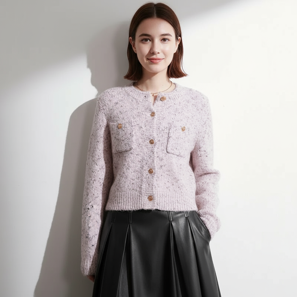 Charlene Zeitlose Strickjacke mit Eleganz