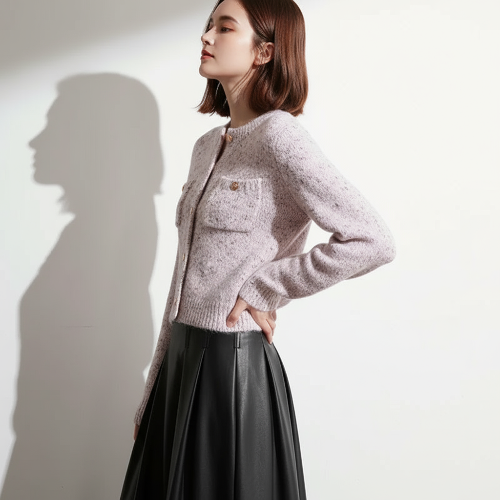 Charlene Zeitlose Strickjacke mit Eleganz