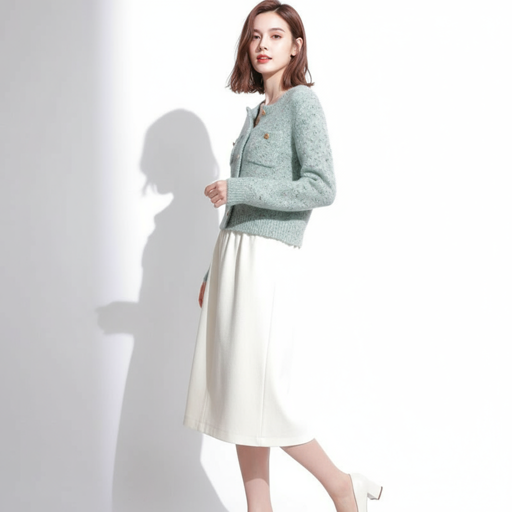 Charlene Zeitlose Strickjacke mit Eleganz