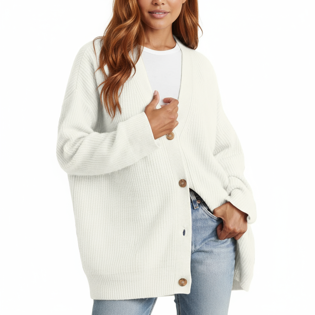 Erika Zeitloser Gestreifter Cardigan