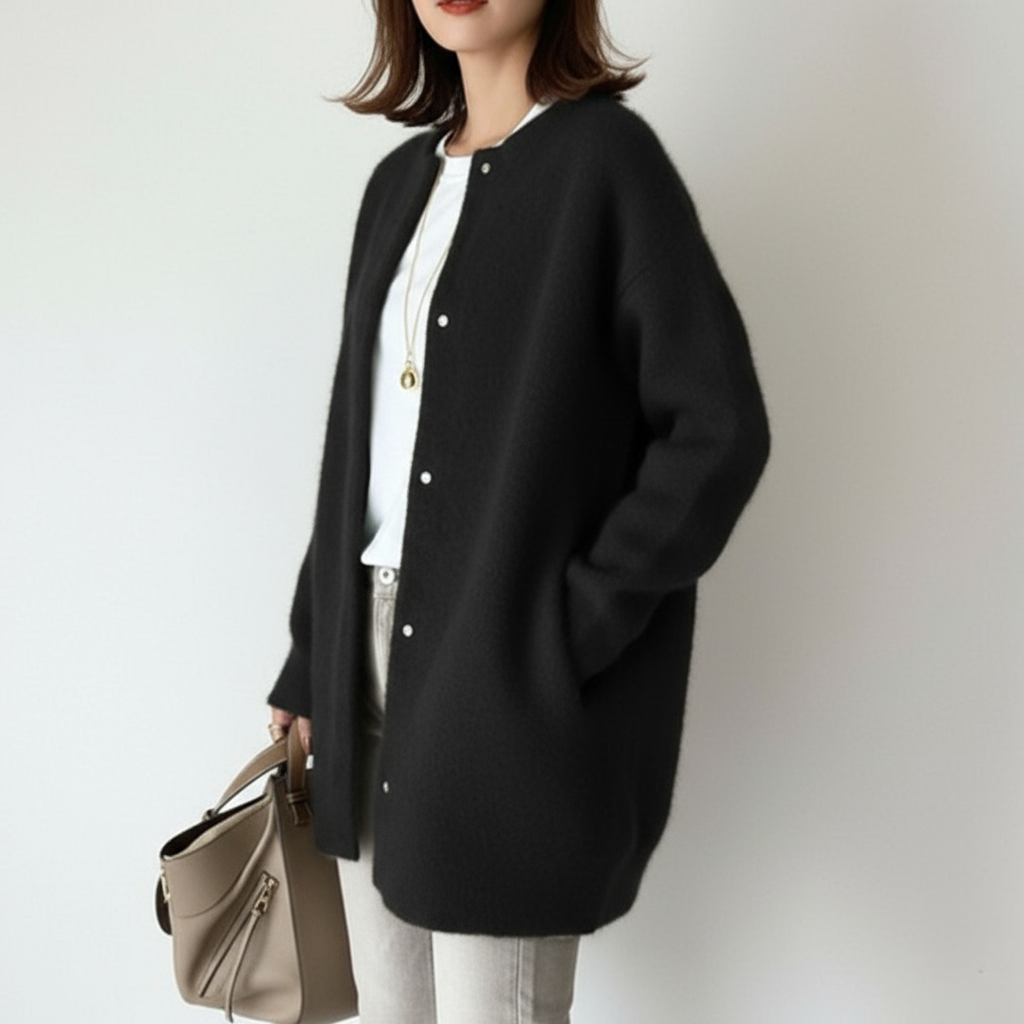 Gracia Zeitloser Kaschmir-Mix Cardigan