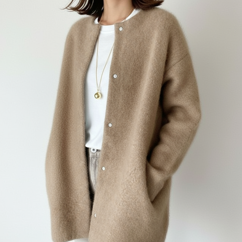 Gracia Zeitloser Kaschmir-Mix Cardigan