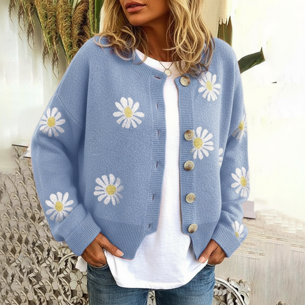 Clara Zeitloser Daisy Strick Cardigan