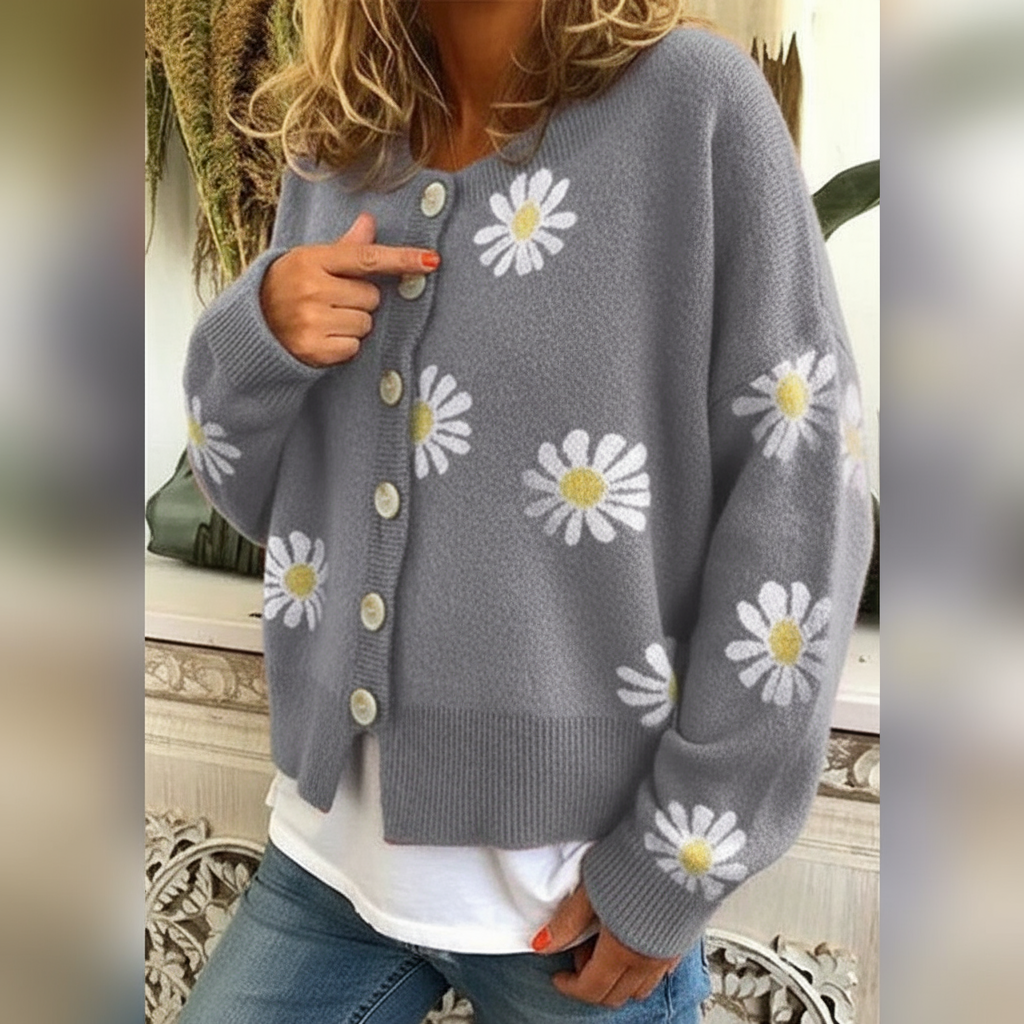 Clara Zeitloser Daisy Strick Cardigan