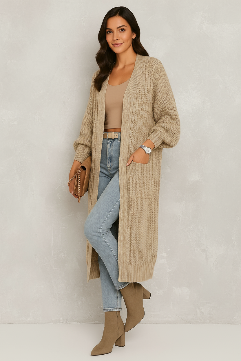 Narelle Zeitlose Elegante Strickjacke