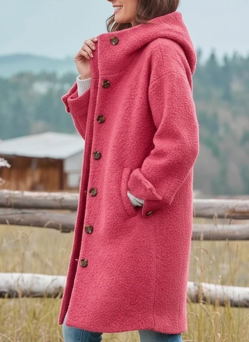 Isabella Zeitlose Kapuzen-Maxi in Hochwertiger Qualität