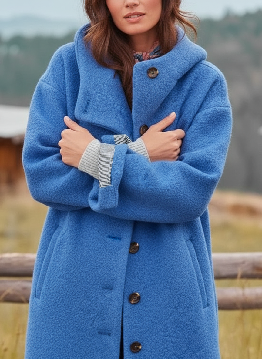 Isabella Zeitlose Kapuzen-Maxi in Hochwertiger Qualität