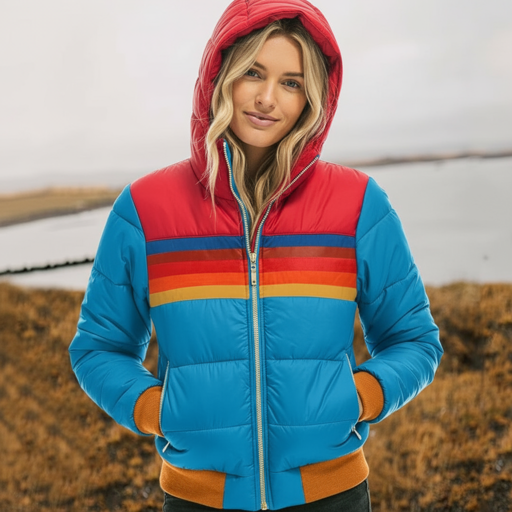 Isabella Zeitlose Damen Steppjacke Isabella mit Retro-Flair