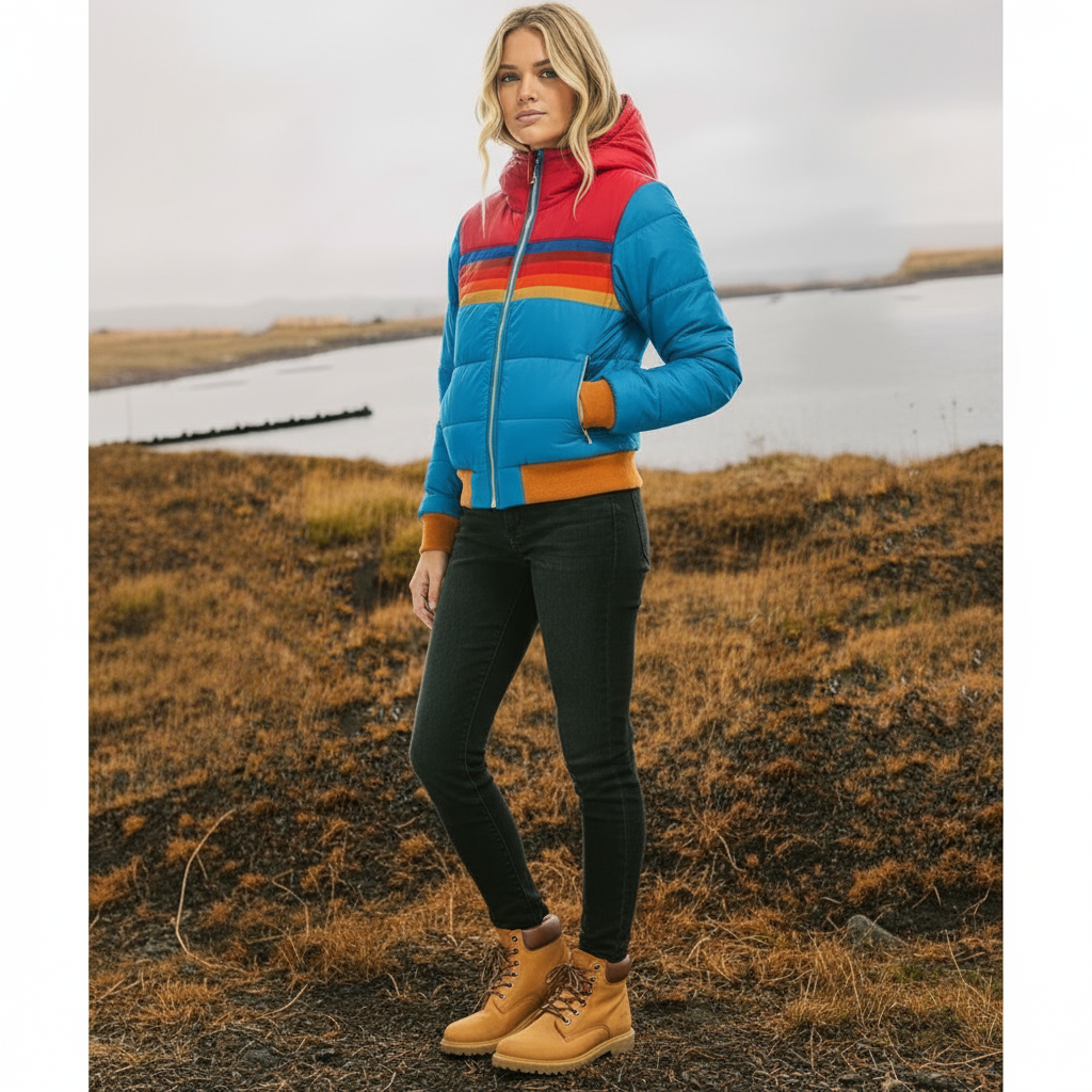 Isabella Zeitlose Damen Steppjacke Isabella mit Retro-Flair