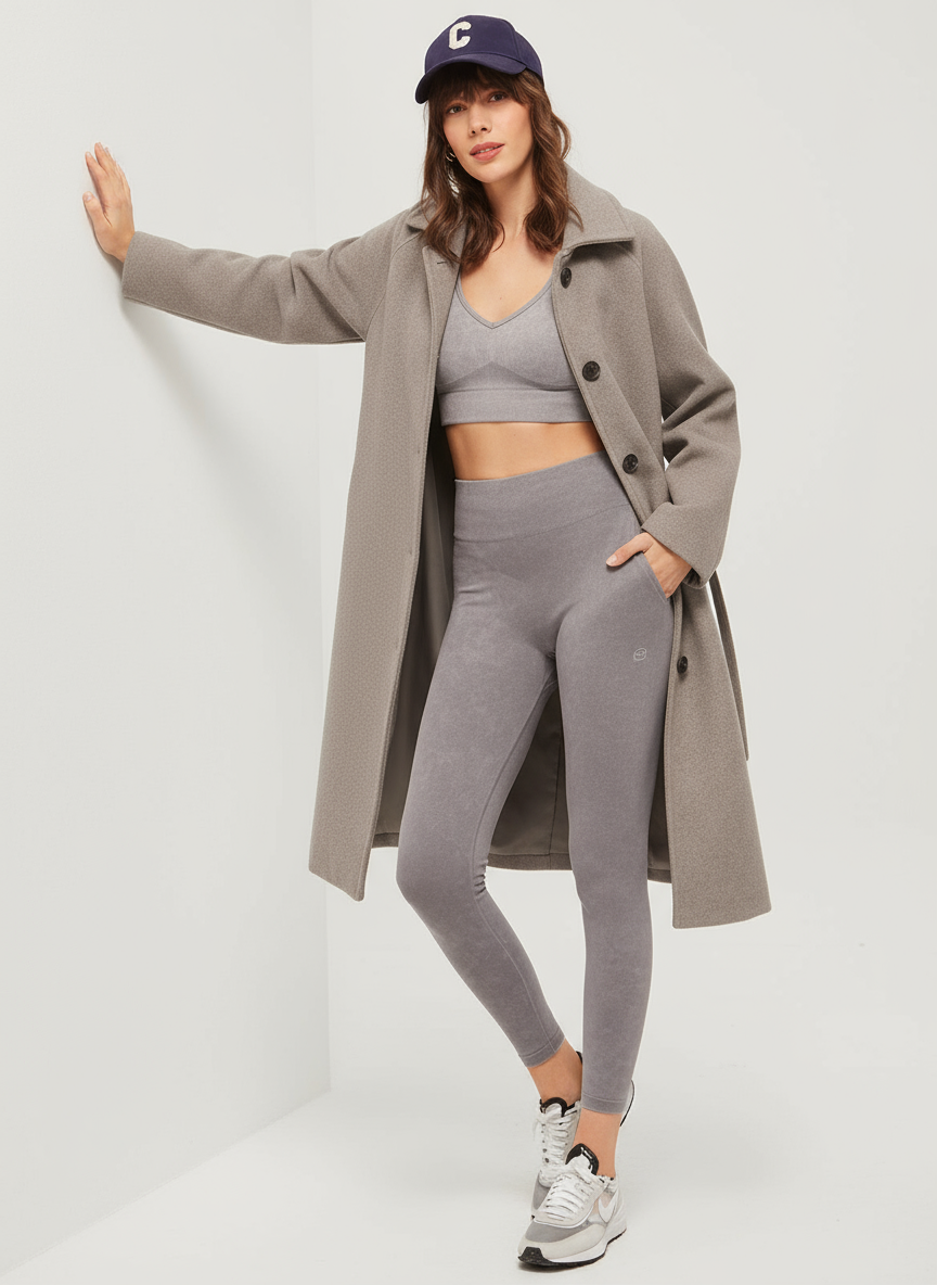 Isolde Zeitlose Hochwertige Lange Winterjacke