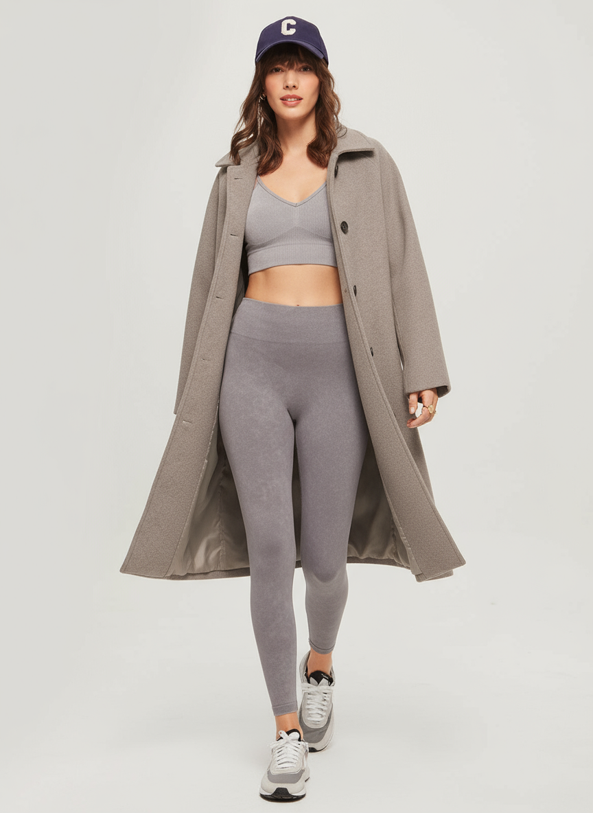 Isolde Zeitlose Hochwertige Lange Winterjacke