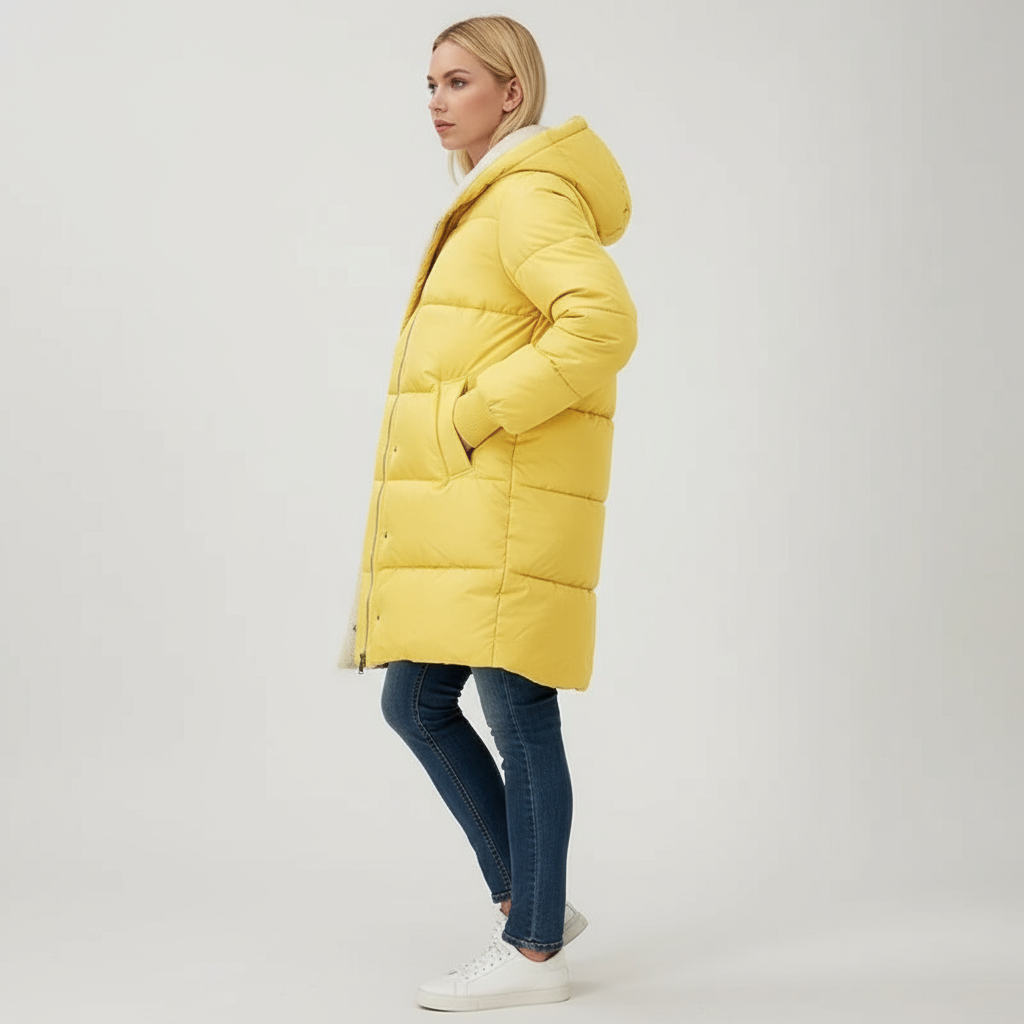 Wendemantel Mit Kapuze – Flauschiges Teddy-Futter