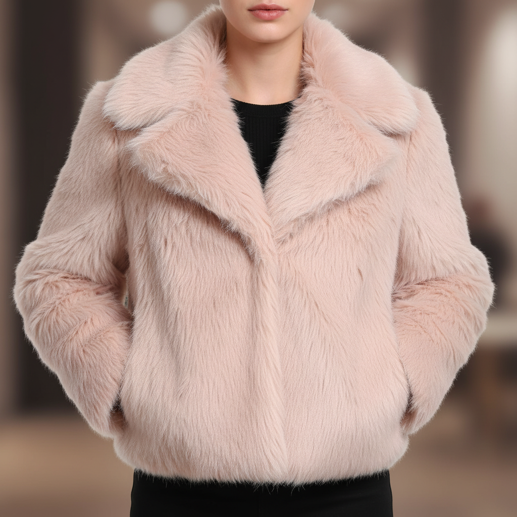 Kunstpelzjacke | Flauschig & Elegant | Wintermode