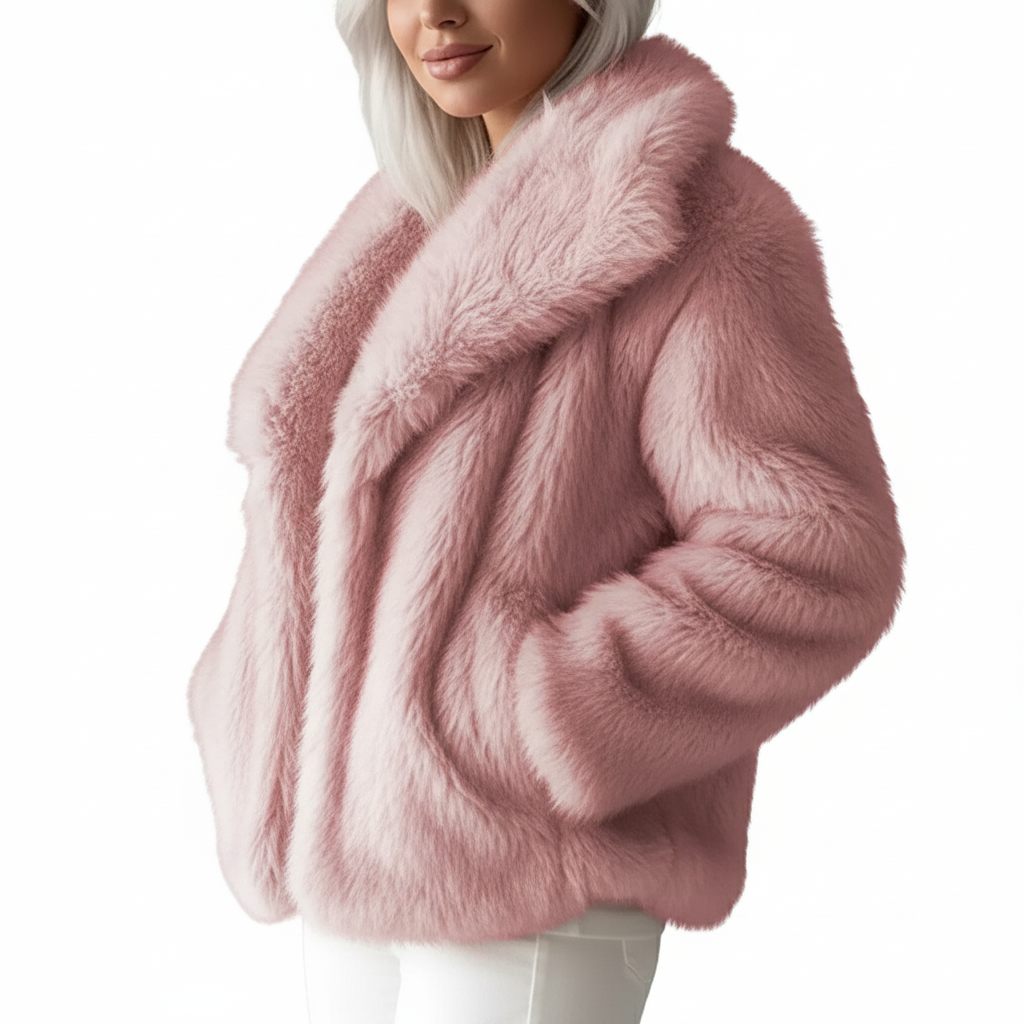 Kunstpelzjacke | Flauschig & Elegant | Wintermode