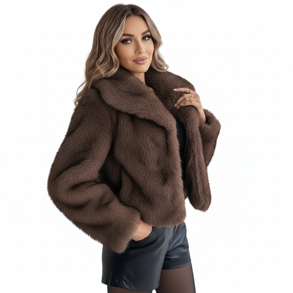 Kunstpelzjacke | Flauschig & Elegant | Wintermode