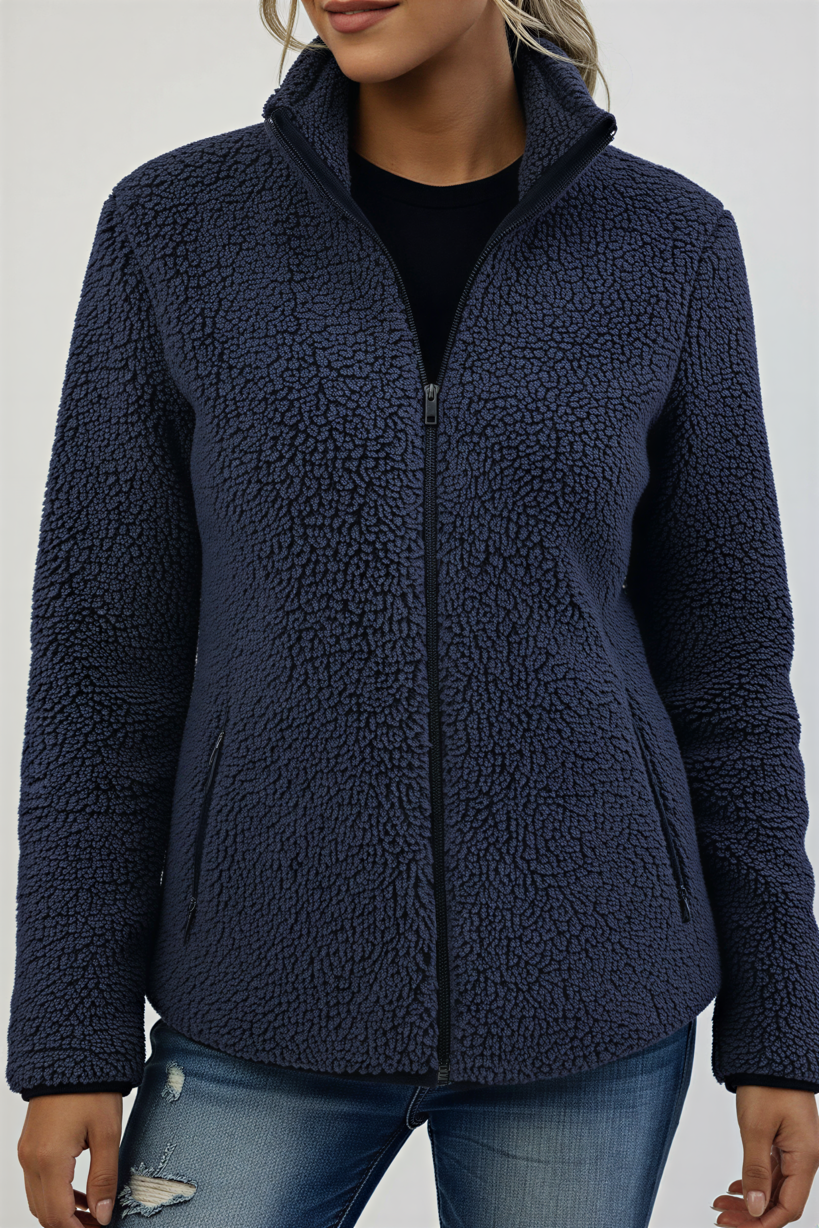 Fleecejacke | Kuschelig Weich | Damen