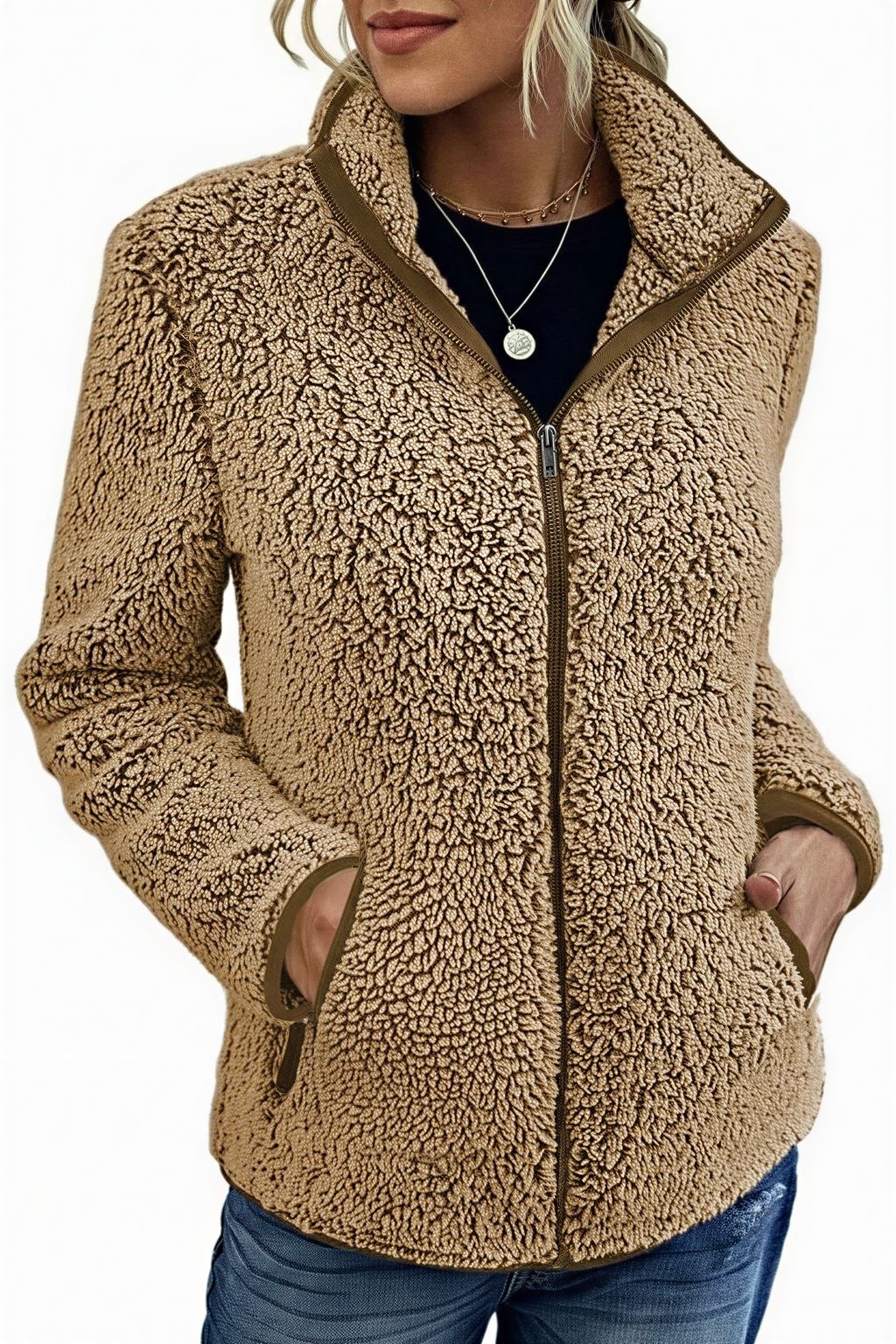 Fleecejacke | Kuschelig Weich | Damen