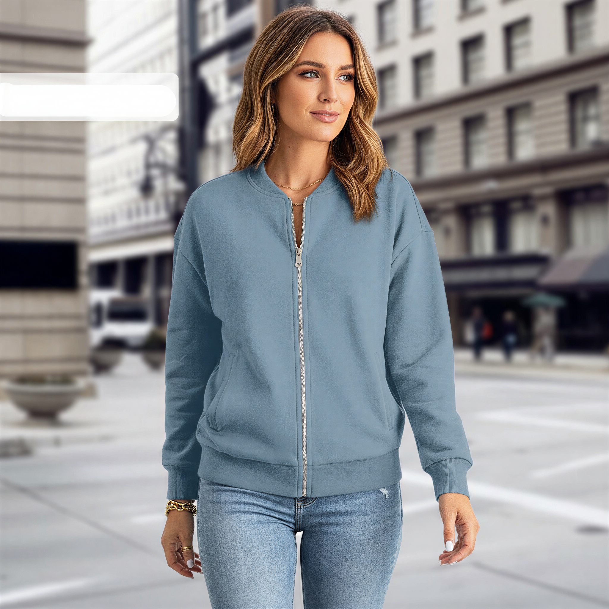 Bomberjacke | Lässiger Schnitt | Frühling