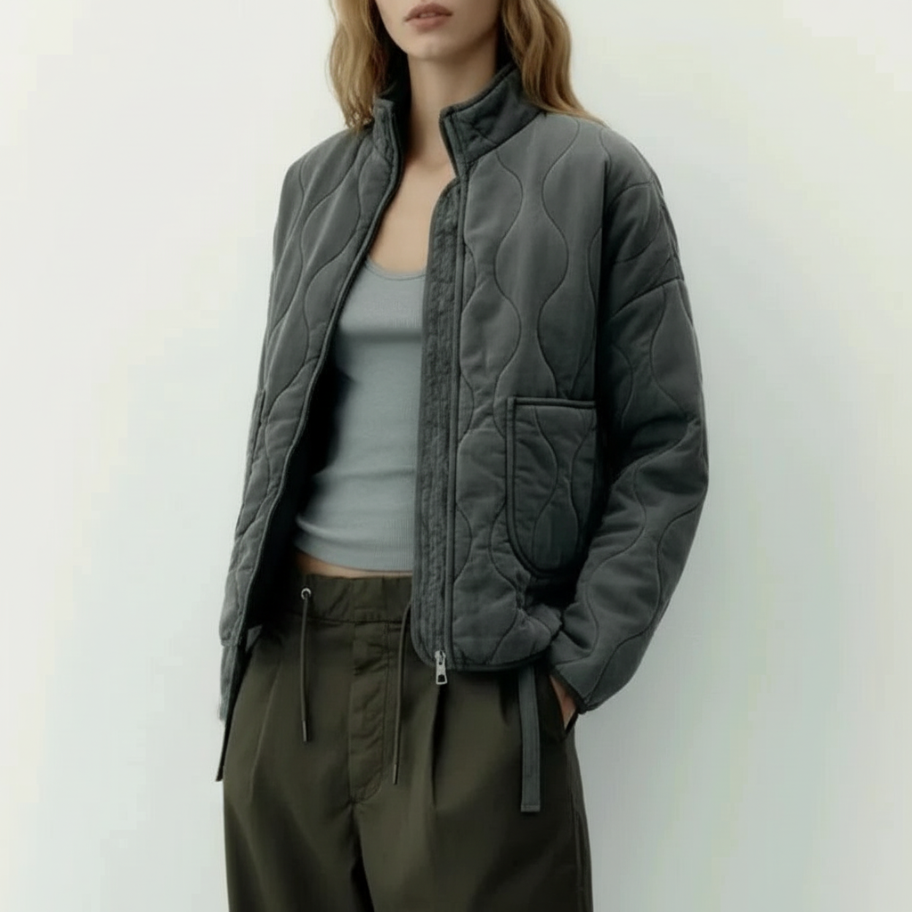 Steppjacke | Wellensteppung | Freizeit