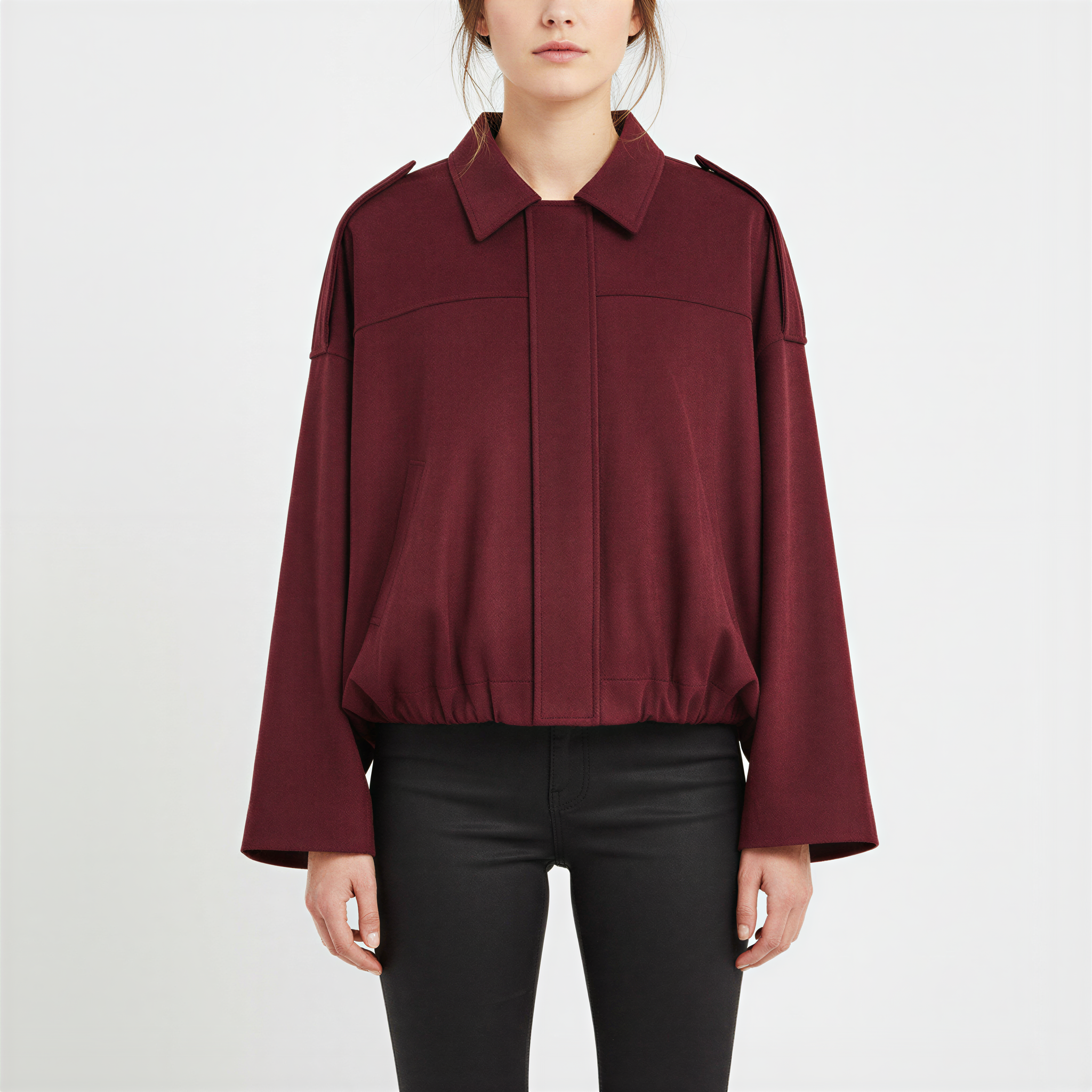 Oversized Jacke | Weite Ärmel | Lässiger Stil